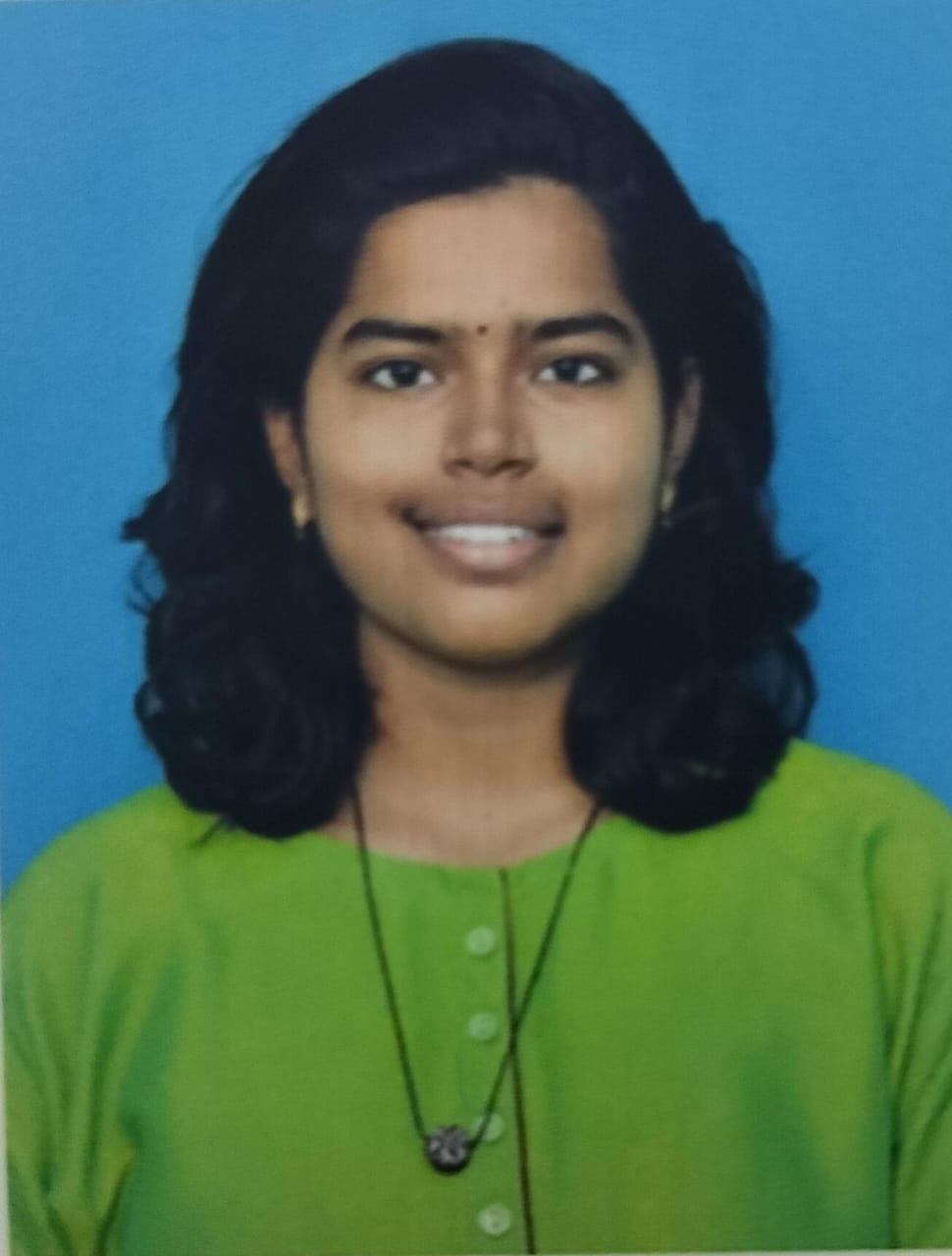 J.Akchitha Sri - Gold Medal Winner